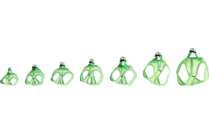 Flamingo Harnas Step&Go Bento Groen