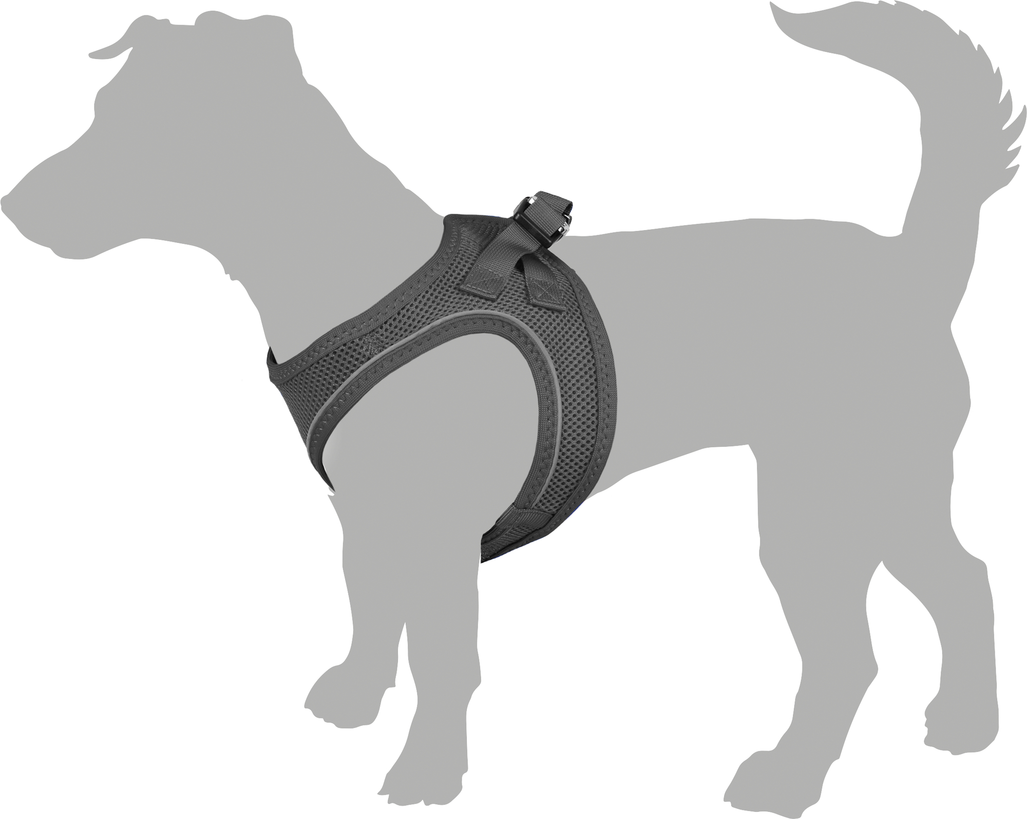 Flamingo Harness Step&Go Bento Grey