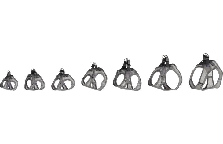 Flamingo Harness Step&Go Bento Grey