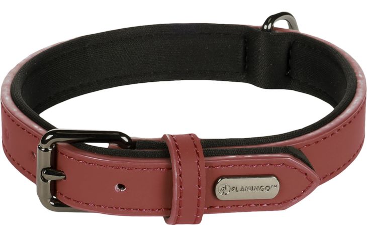 Flamingo Halsband met neopreen Binti Rood