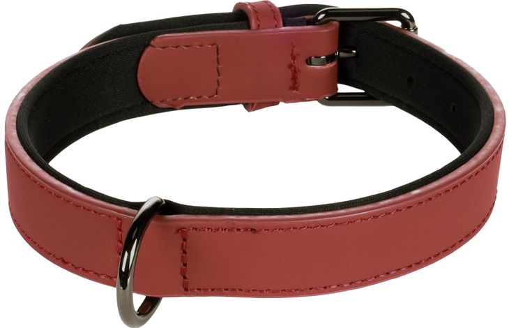 Flamingo Halsband met neopreen Binti Rood