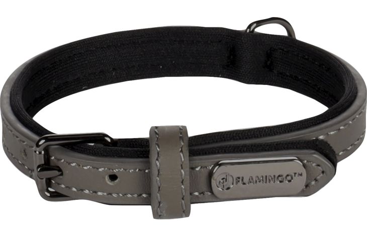 Flamingo Collar With neoprene Binti Grey