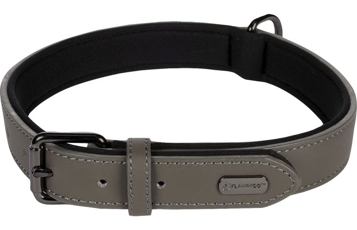 Flamingo Collar With neoprene Binti Grey