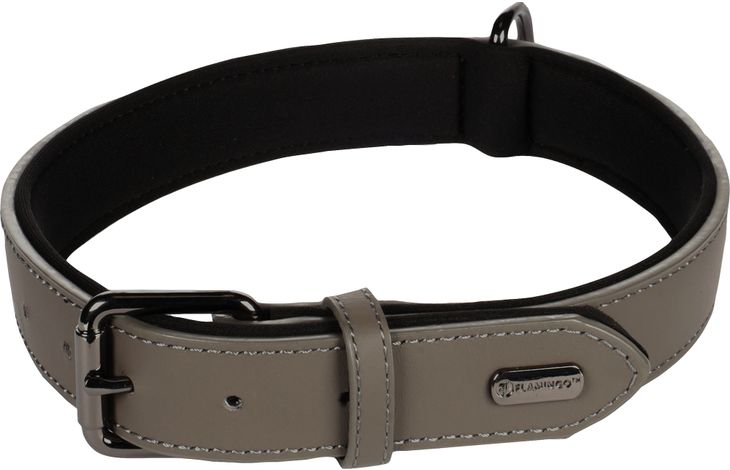 Flamingo Collar With neoprene Binti Grey