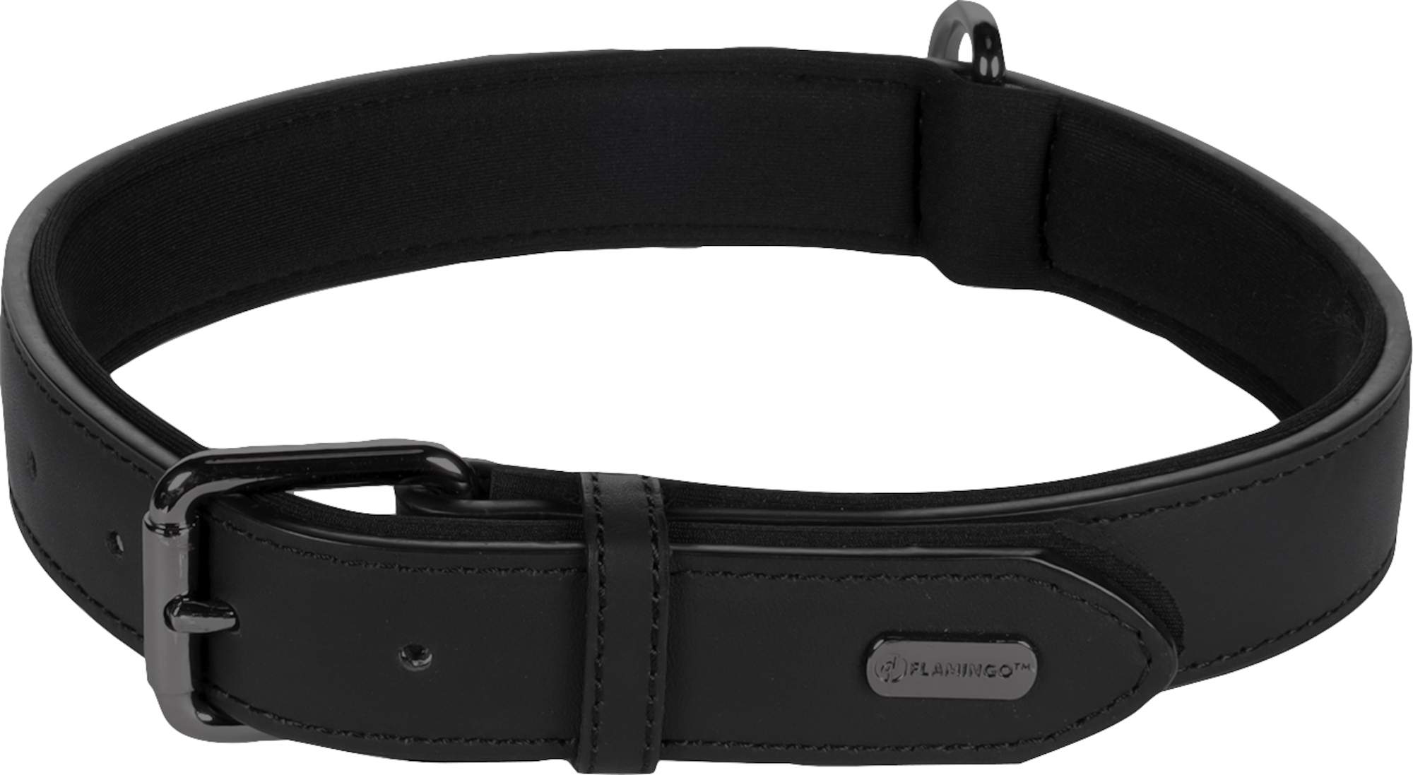 Flamingo Collar With neoprene Binti Black