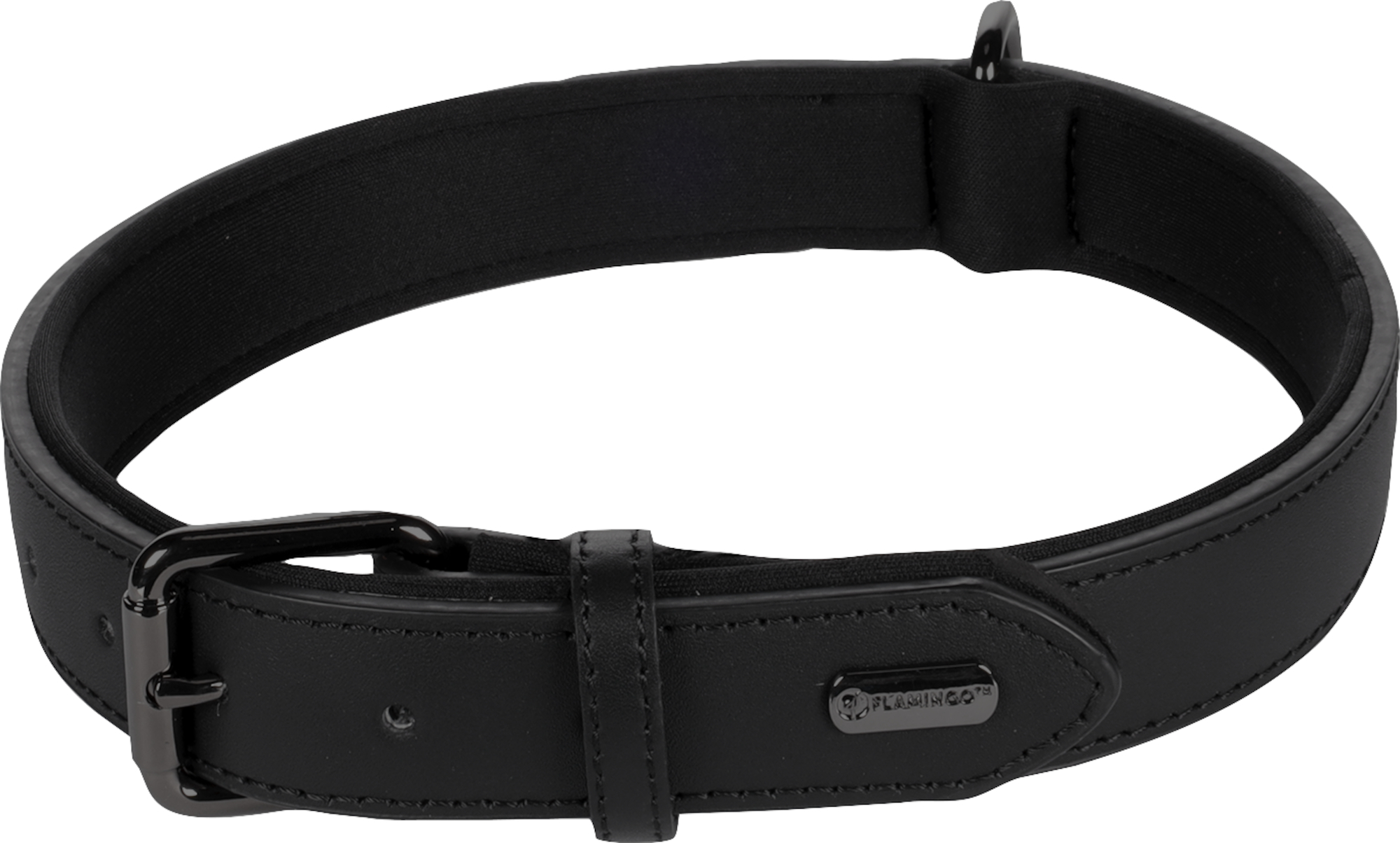 Flamingo Collar With neoprene Binti Black