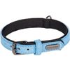 Halsband met neopreen Leza Blauw