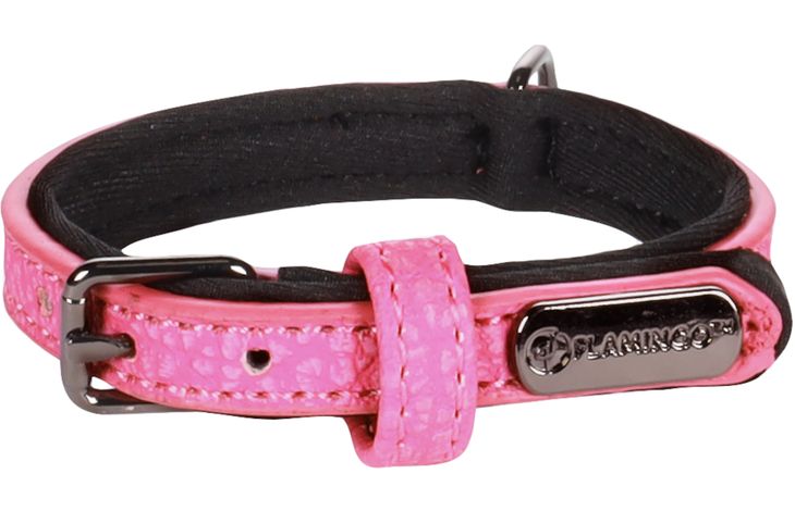 Flamingo Halsband met neopreen Leza Roze