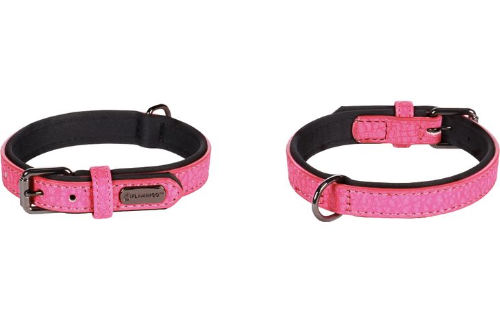 Flamingo Halsband met neopreen Leza Roze