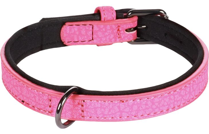 Flamingo Halsband met neopreen Leza Roze