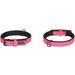  Halsband met neopreen Leza Roze