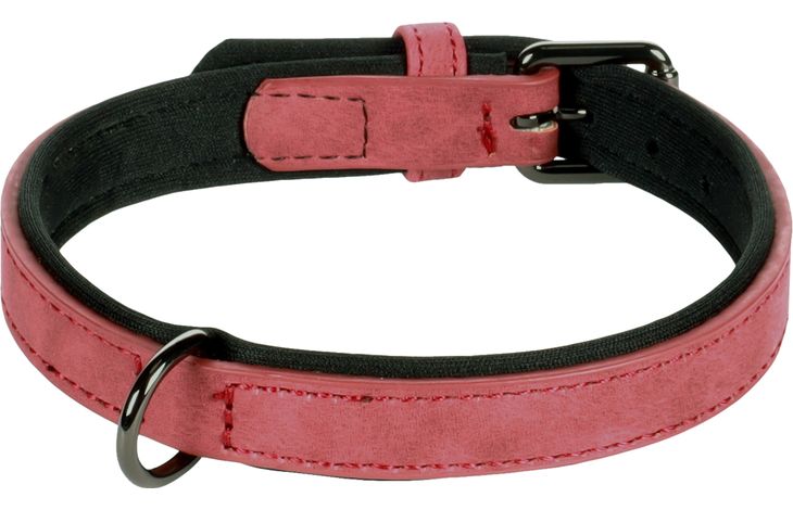 Flamingo Halsband met neopreen Delu Rood