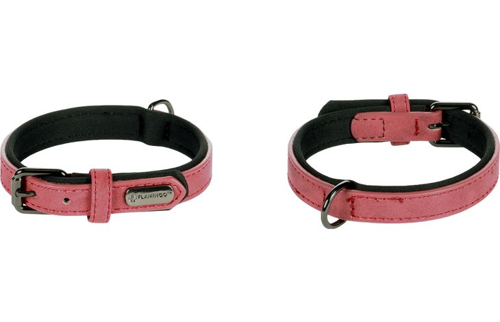 Flamingo Halsband met neopreen Delu Rood