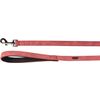 Leash With neoprene Delu Red