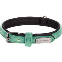 Flamingo Halsband met neopreen Delu Groen