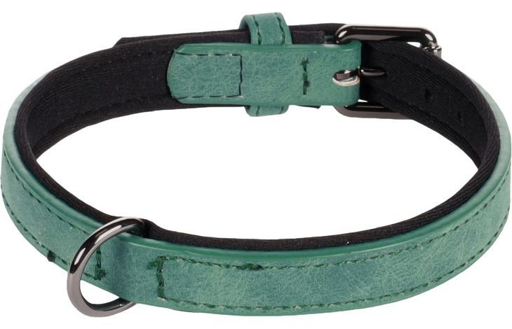 Flamingo Halsband met neopreen Delu Groen