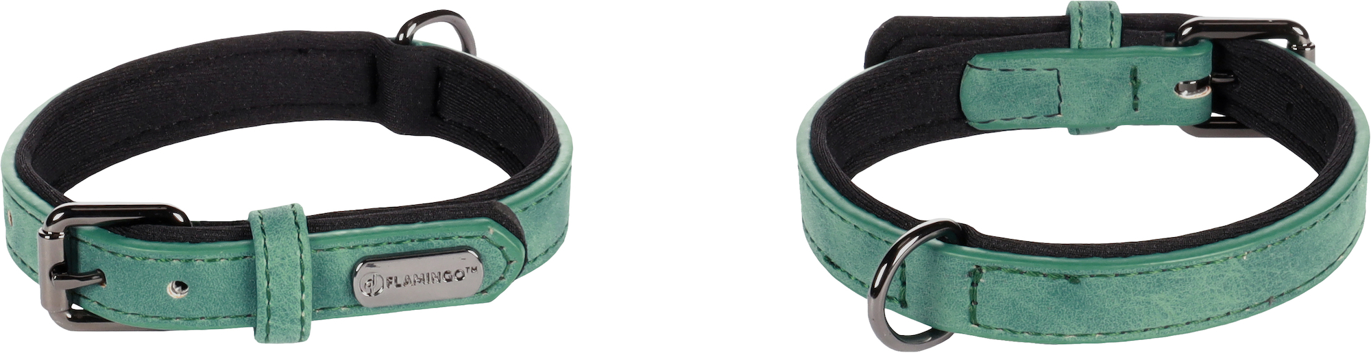 Flamingo Collier Avec neoprène Delu Vert