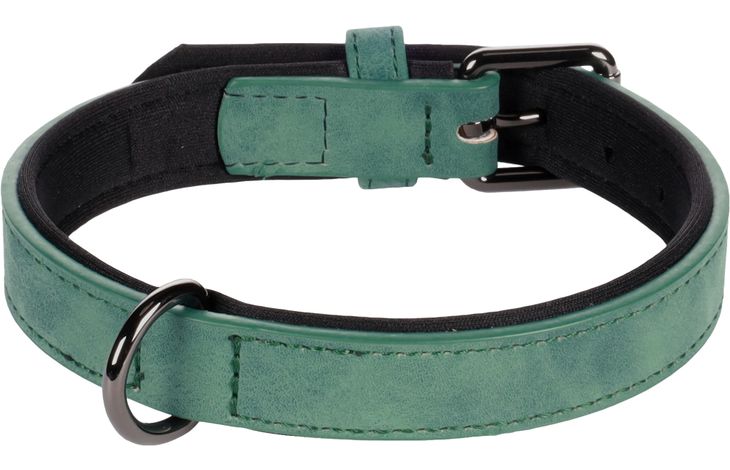 Flamingo Halsband met neopreen Delu Groen