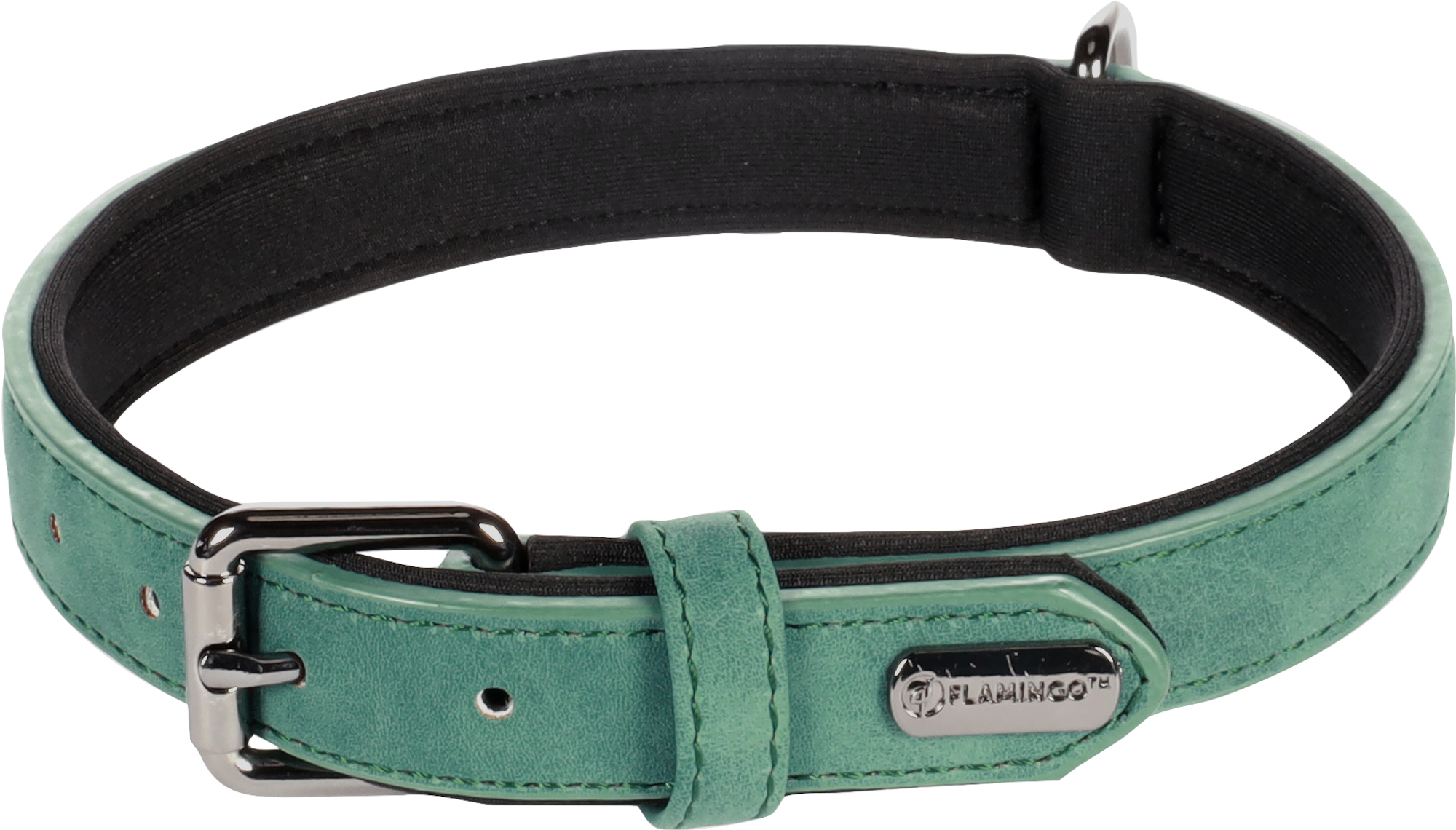 Flamingo Collier Avec neoprène Delu Vert