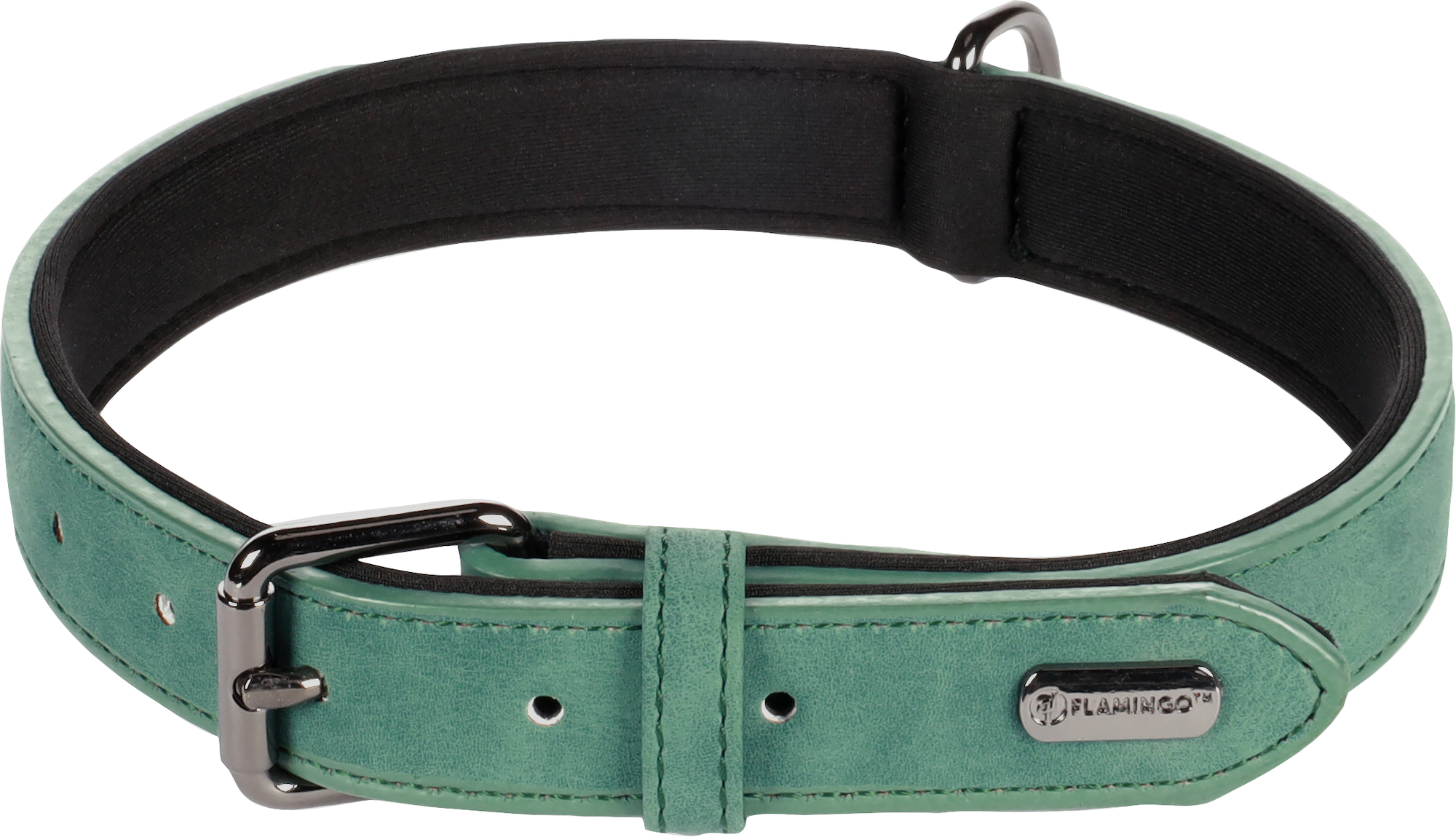 Flamingo Collier Avec neoprène Delu Vert