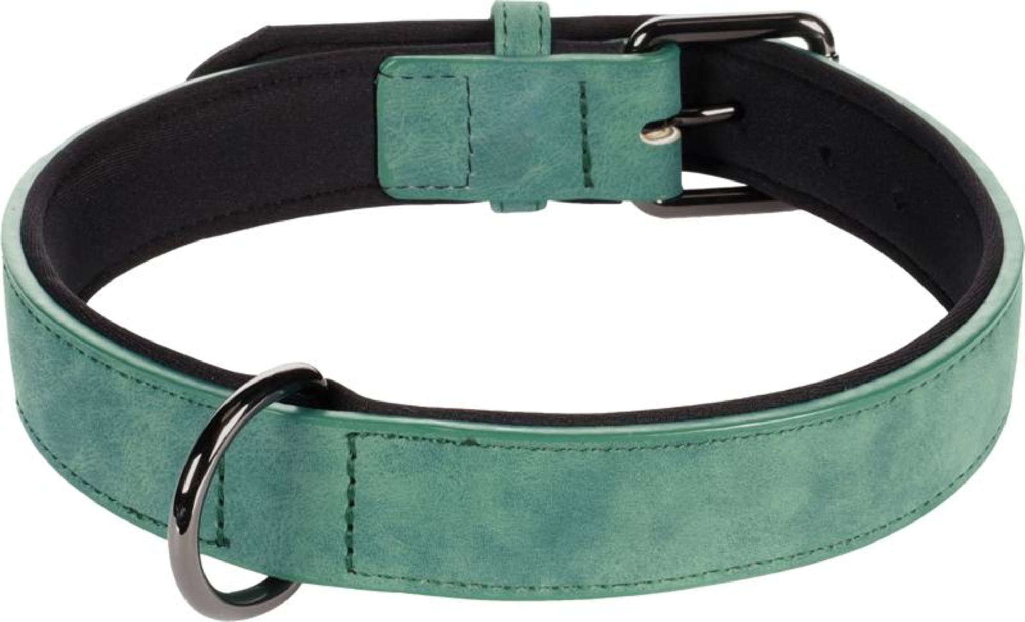 Flamingo Halsband met neopreen Delu Groen