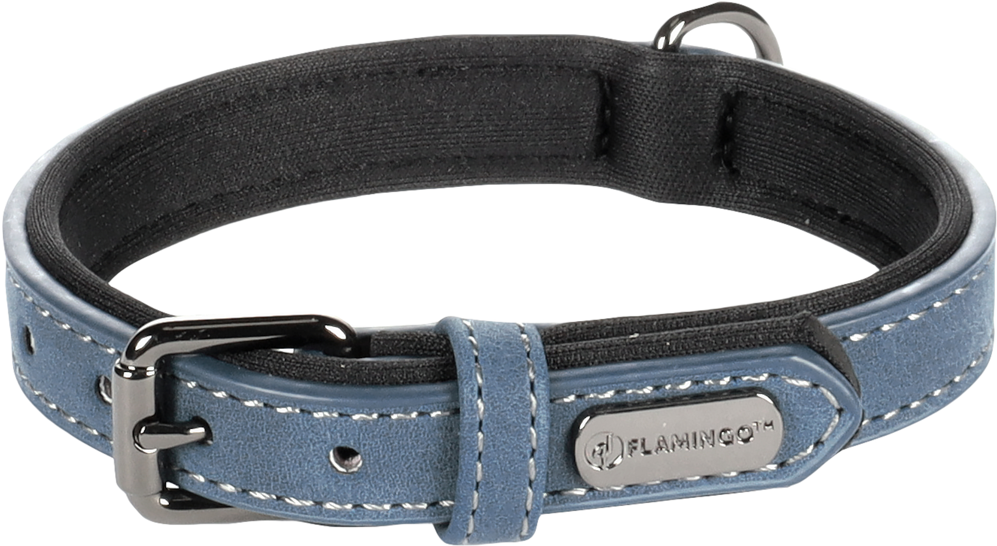 Flamingo Collar Con neopreno Delu Azul