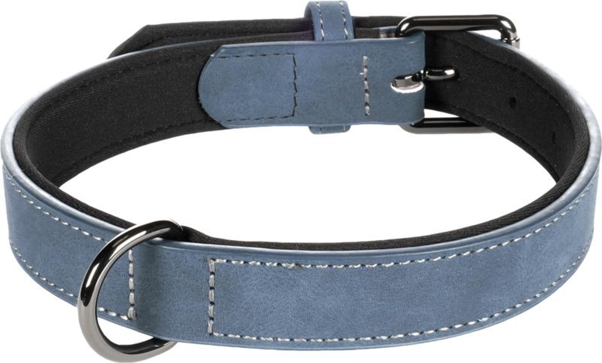 Flamingo Collar With neoprene Delu Blue