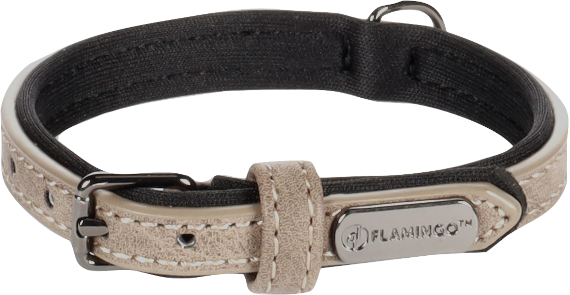 Flamingo Collar Con neopreno Delu Topo