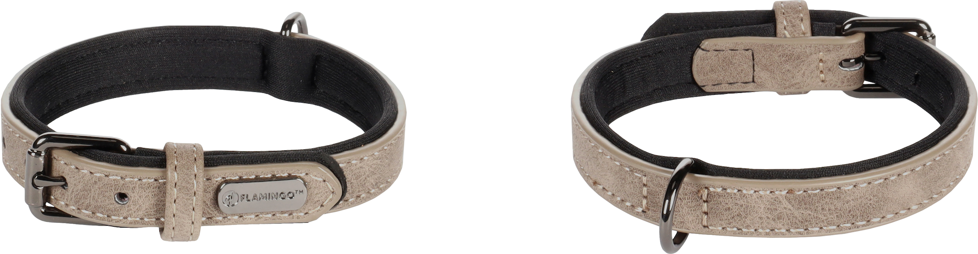 Flamingo Collier Avec neoprène Delu Taupe