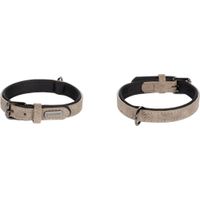 Flamingo Halsband met neopreen Delu Taupe