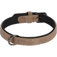Flamingo Collar With neoprene Delu Brown
