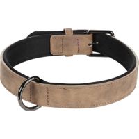 Flamingo Collar With neoprene Delu Brown