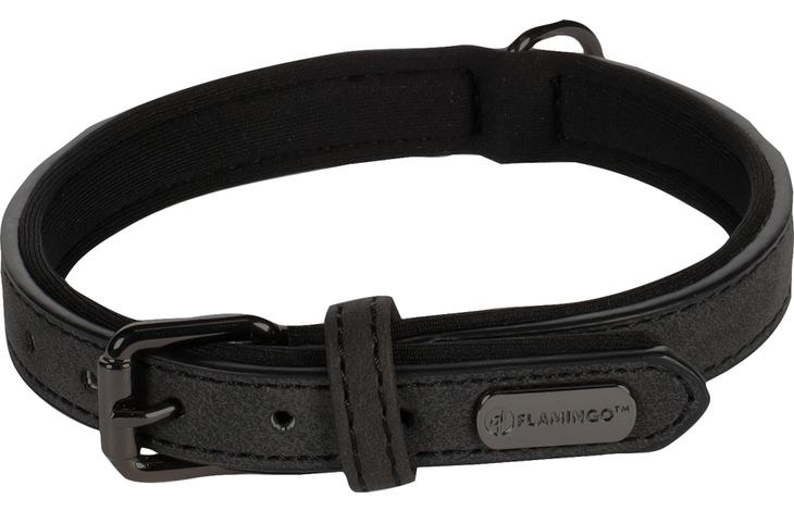 Flamingo Collar With neoprene Delu Black