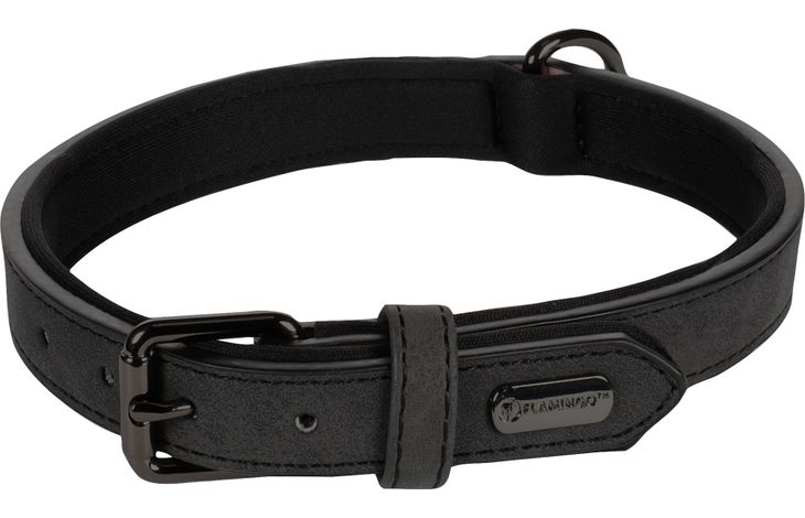 Flamingo Collar With neoprene Delu Black