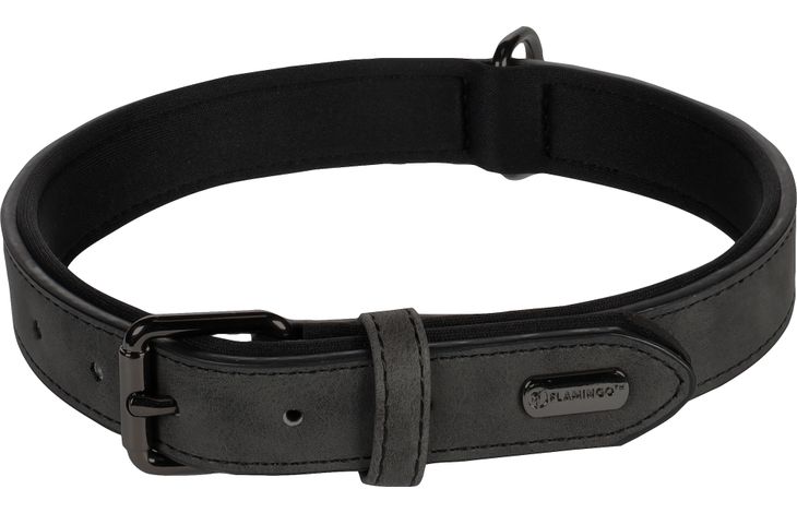 Flamingo Collar With neoprene Delu Black