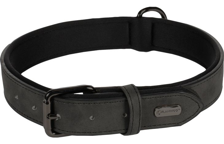Flamingo Collar With neoprene Delu Black