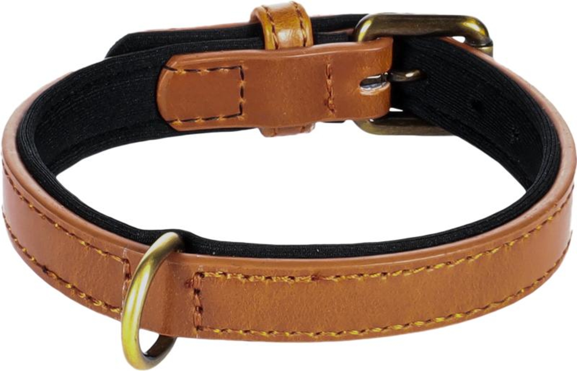 Flamingo Collare Con neoprene Lyabo Cognac