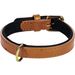  Halsband met neopreen Lyabo Cognac