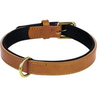 Flamingo Halsband met neopreen Lyabo Cognac