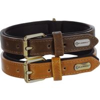 Flamingo Halsband met neopreen Lyabo Cognac