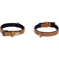 Flamingo Halsband met neopreen Lyabo Cognac
