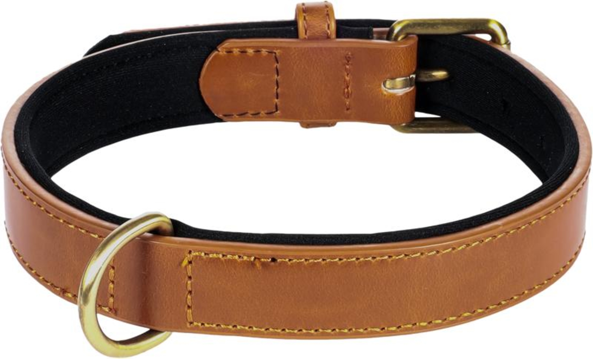 Flamingo Collare Con neoprene Lyabo Cognac