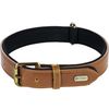 Halsband met neopreen Lyabo Cognac