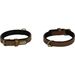 Halsband met neopreen Lyabo Bruin