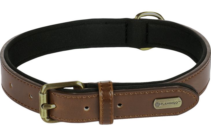 Flamingo Collare Con neoprene Lyabo Marrone