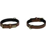 Halsband met neopreen Lyabo Bruin