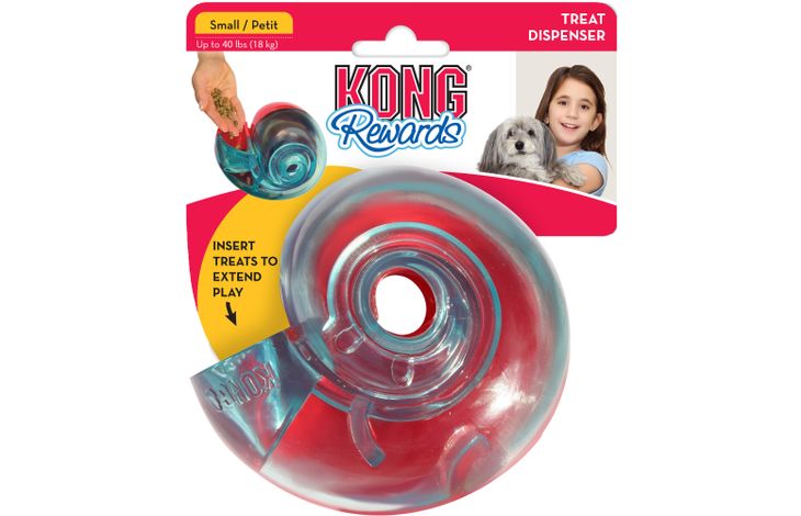 Kong® Kong® Speelgoed Rewards Schelp Rood & Blauw