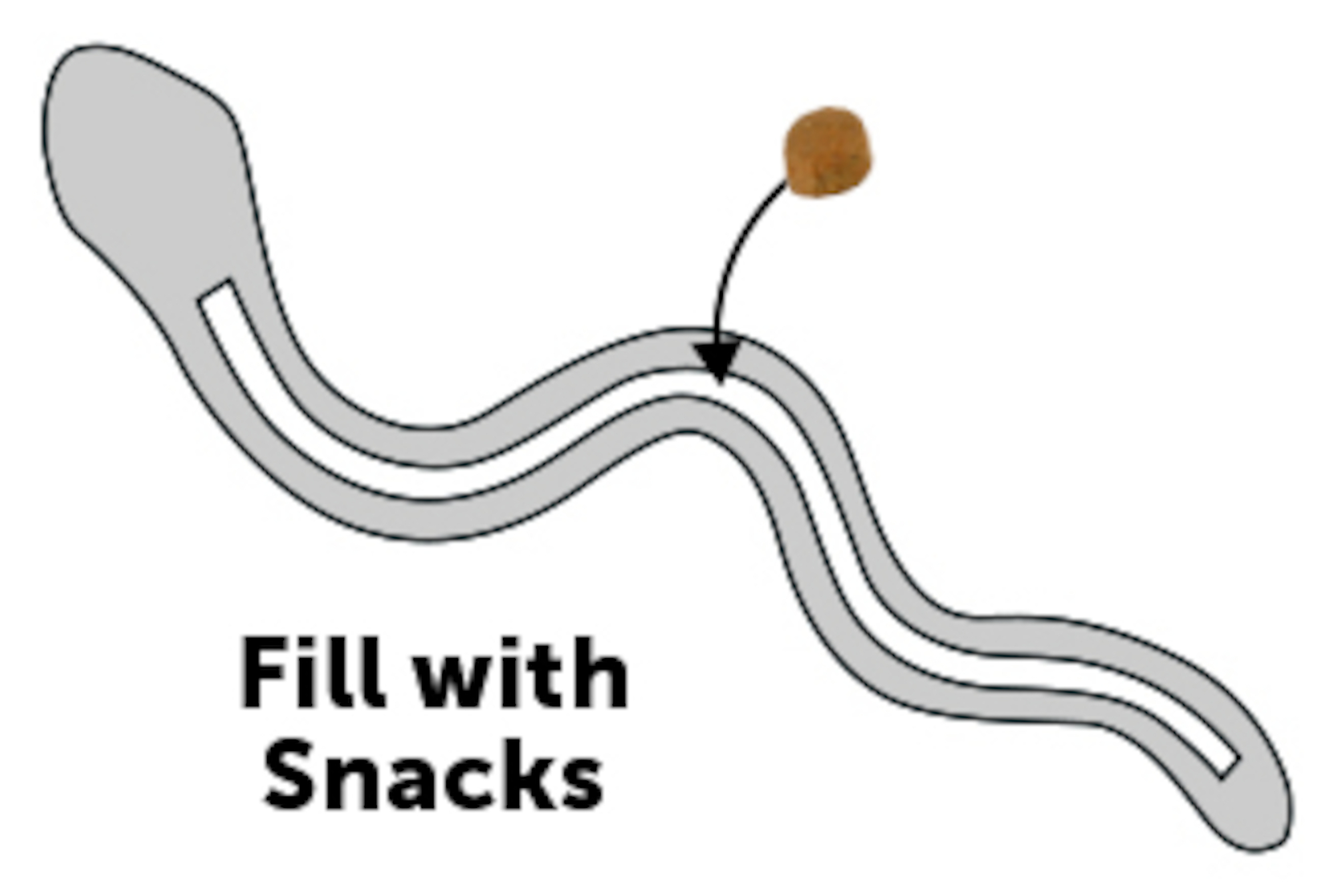 Flamingo Toy Sneaky Snake Blue