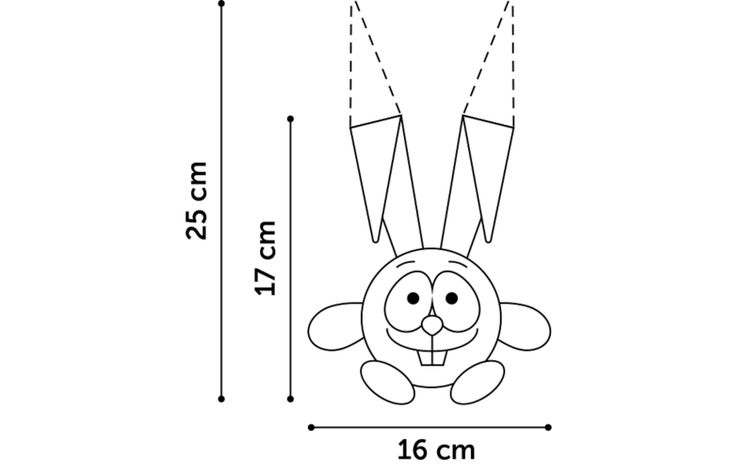 Flamingo Toy Cheery Rabbit Mix
