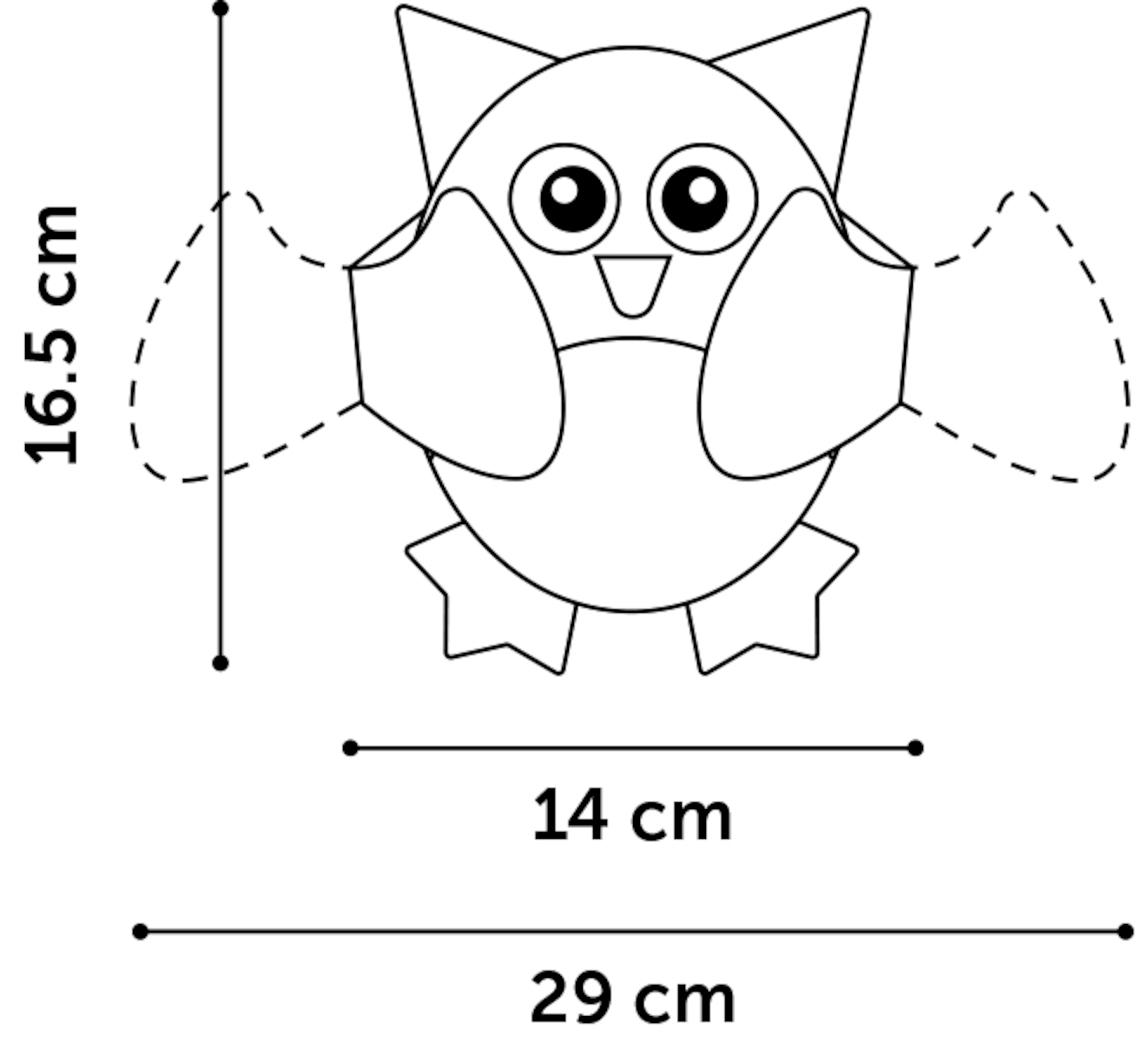 Flamingo Giocattolo Cheery Gufo Mix